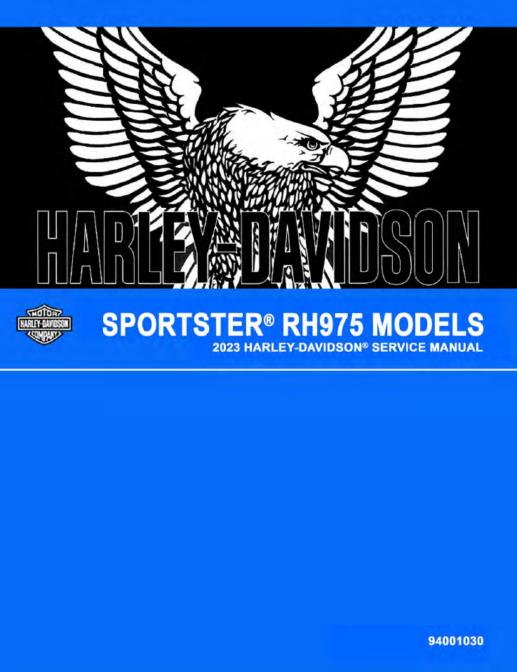 Harley Davidson 2023 Sportster RH975 Service Manual