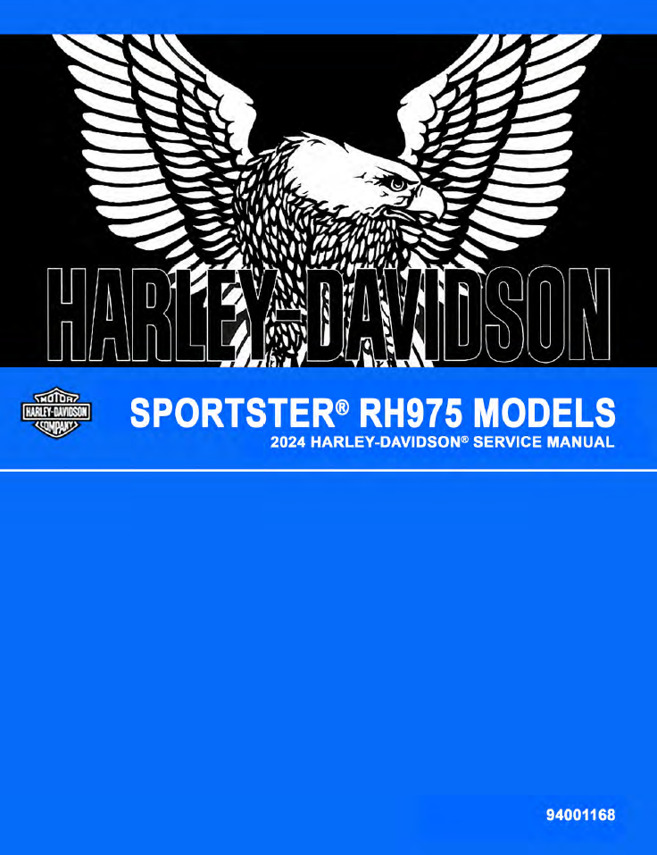 Harley Davidson 2024 Sportster RH975 Service Manual