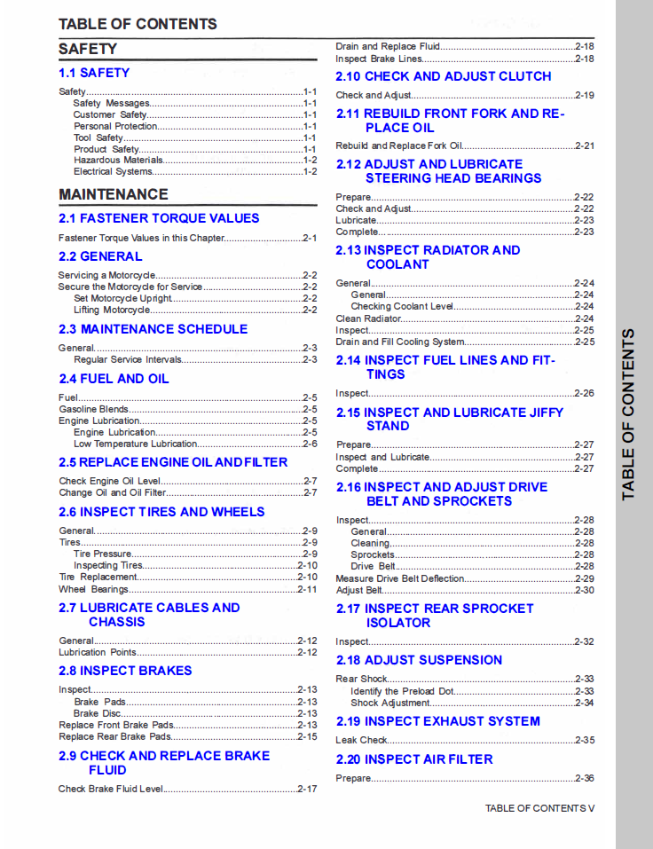 Harley Davidson 2024 Sportster RH975 Service Manual