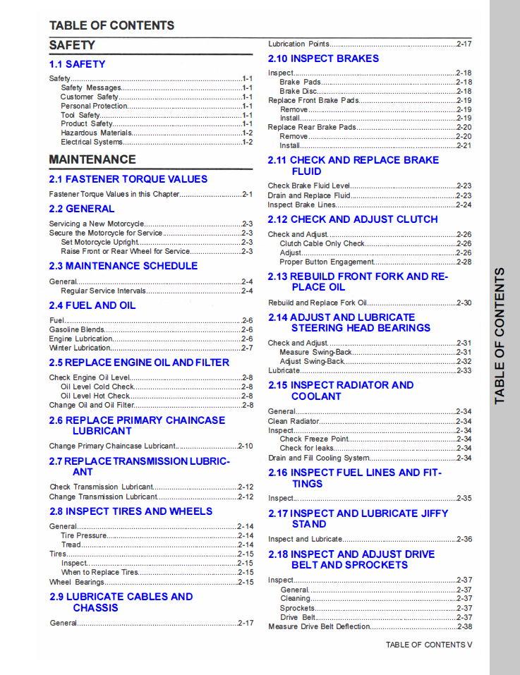 Harley Davidson 2023 Touring Models Service Manual