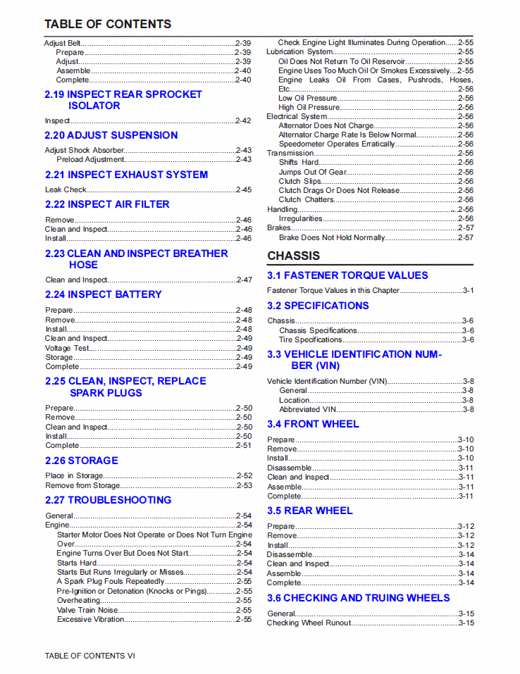 Harley Davidson 2024 Touring Models (FLHX, FLTRX) Service Manual