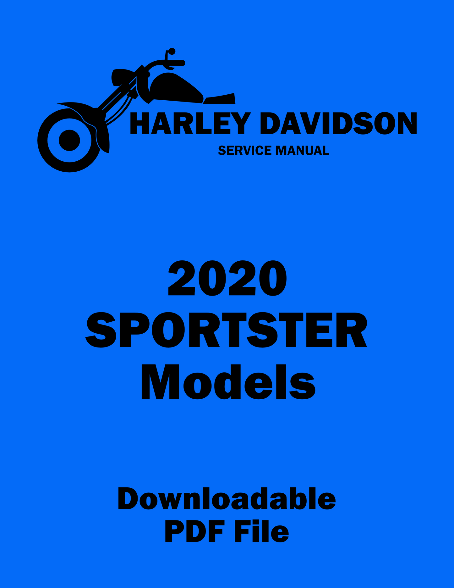 Harley Davidson 2020 Sportster Models Service Manual