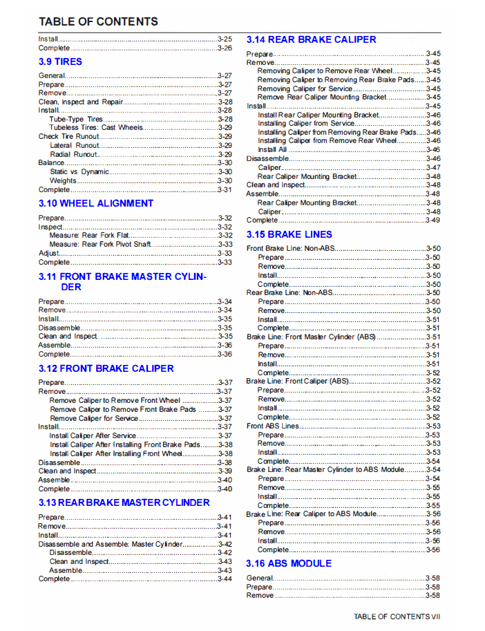 Harley Davidson 2021 Softail Models Service Manual