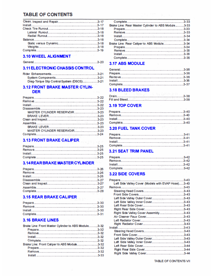 Harley Davidson 2023 Sportster RH975 Service Manual