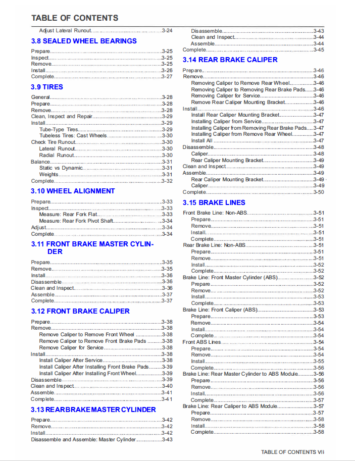 Harley Davidson 2022 Softail Models Service Manual