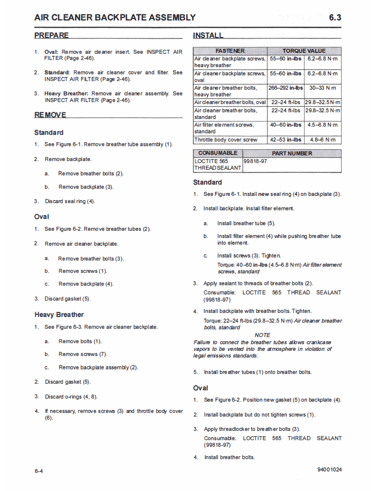 Harley Davidson 2023 Touring Models Service Manual