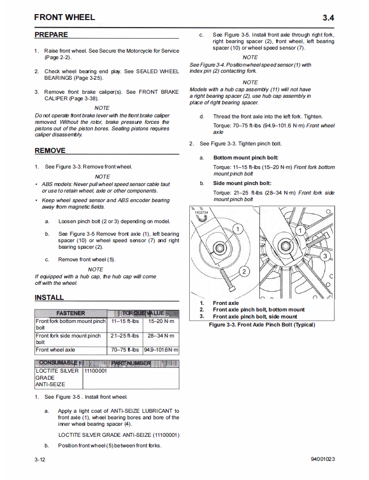 Harley Davidson 2023 Softail Models Service Manual