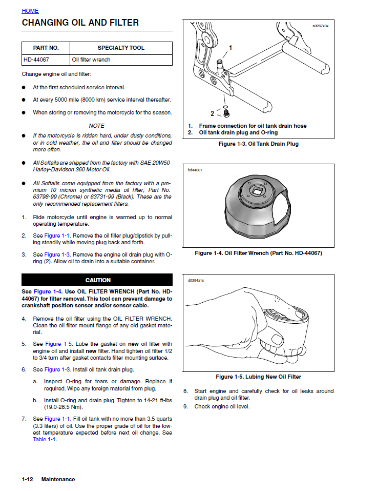 Harley Davidson 2001 Softail Models Service & Electrical Diagnostic Manual