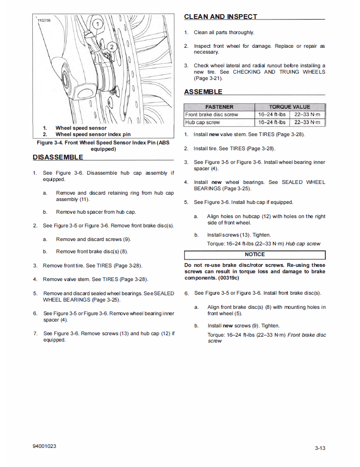 Harley Davidson 2023 Softail Models Service Manual