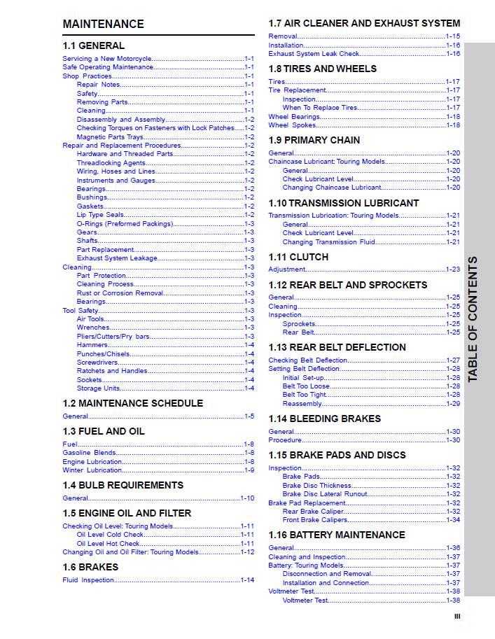 Harley Davidson 2008 Touring Models Service & Electrical Diagnostic Manual