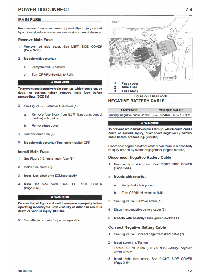 Harley Davidson 2022 Softail Models Service Manual