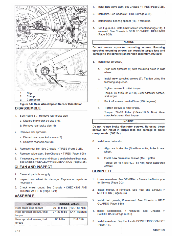 Harley Davidson 2024 Softail Models Service Manual
