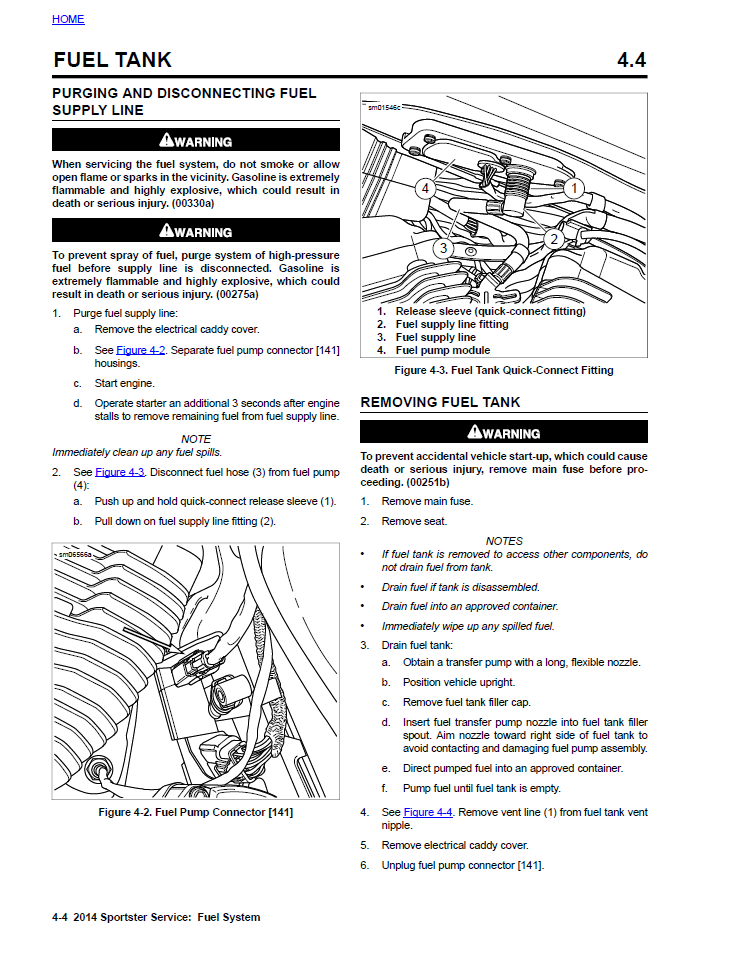 Harley Davidson 2014 Sportster Models Service & Electrical Diagnostic Manual