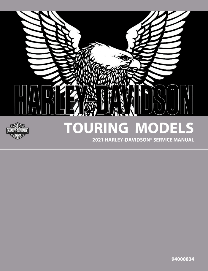 Harley Davidson 2021 Touring Models Service Manual Harley Davidson 2021 Touring Models Service Manual