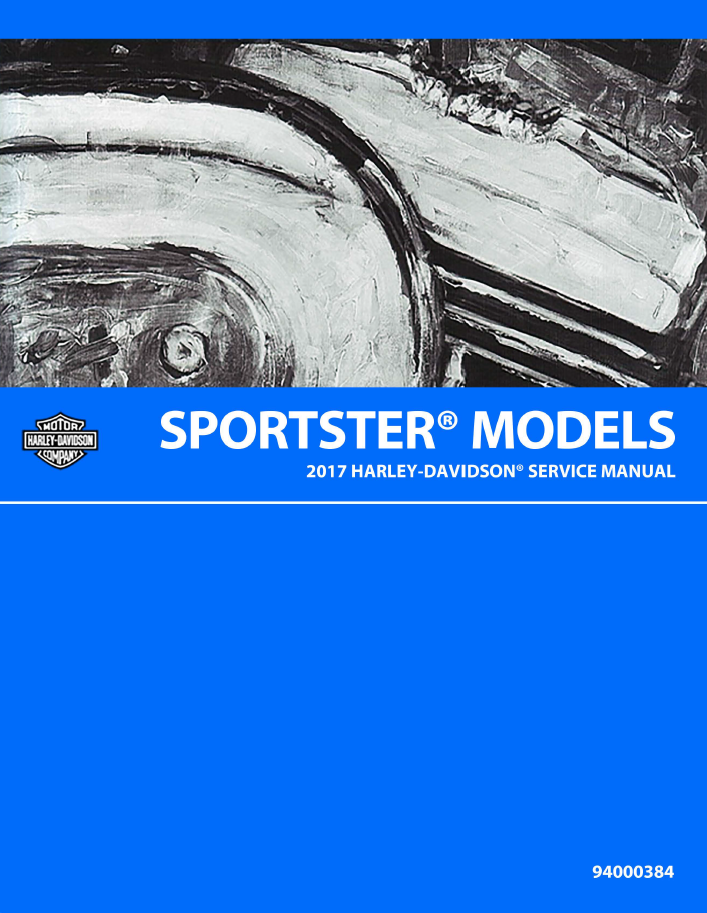 Harley Davidson 2017 Sportster Models Service & Electrical Diagnostic Manual