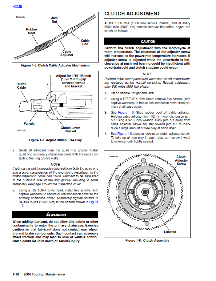 Harley Davidson 2004 Touring Models Service & Electrical Diagnostic Manual