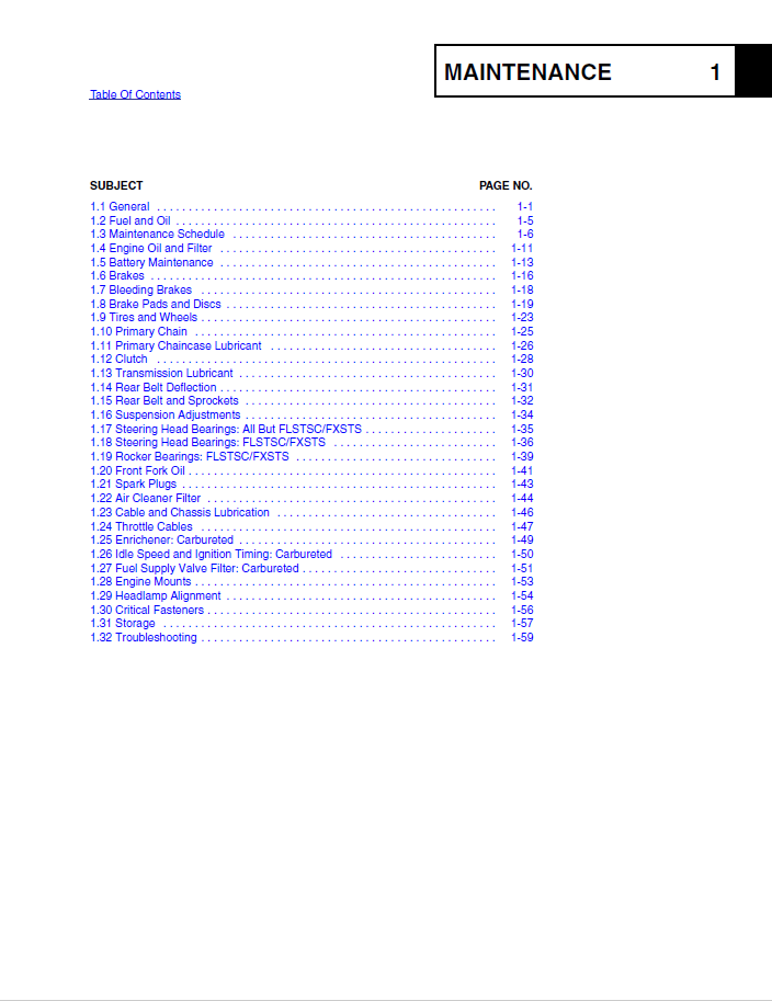 Harley Davidson 2006 Softail Models Service & Electrical Diagnostic Manual