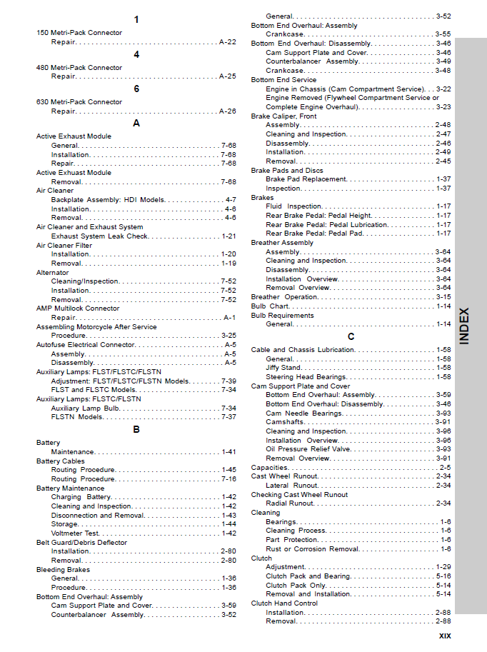 Harley Davidson 2009 Softail Models Service & Electrical Diagnostic Manual