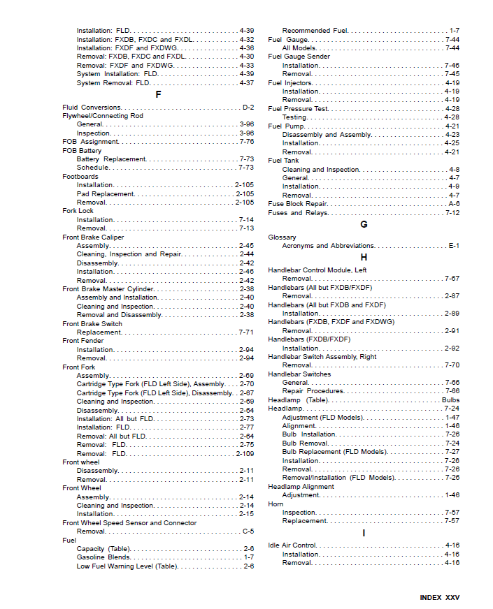 Harley Davidson 2012 Dyna Models Service Manual & Electrical Diagnostic Manual
