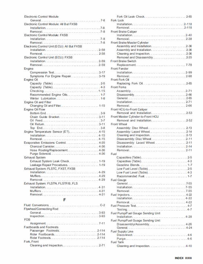 Harley Davidson 2015 Softail Models Service & Electrical Diagnostic Manual