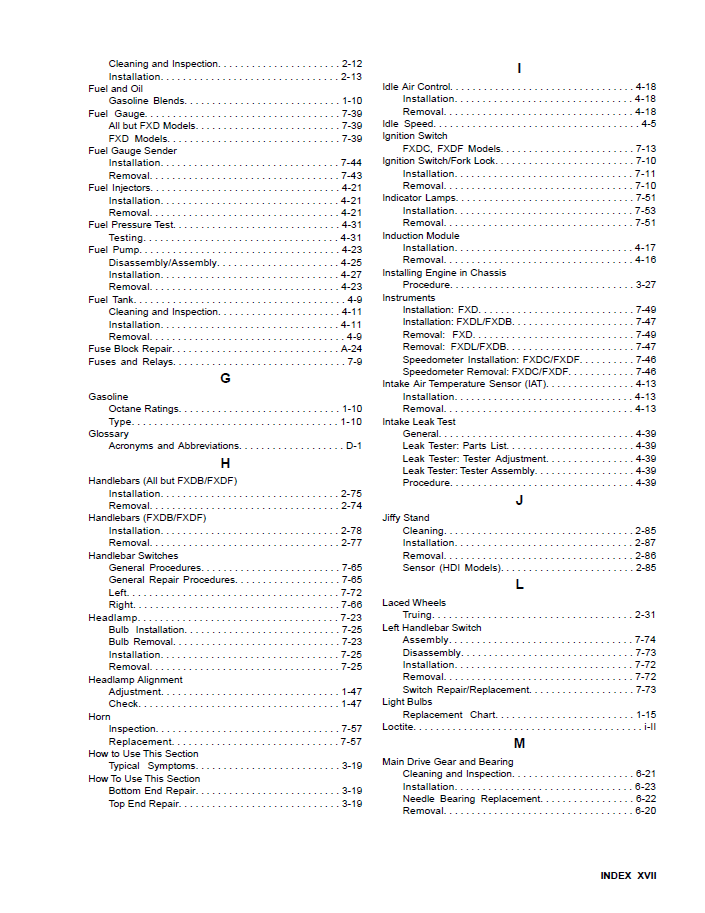 Harley Davidson 2009 Dyna Models Service Manual & Electrical Diagnostic Manual