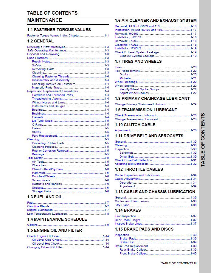 Harley Davidson 2017 Dyna Models Service & Electrical Diagnostic Manual