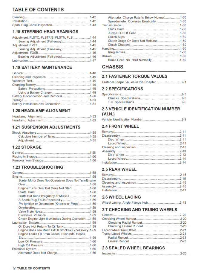 Harley Davidson 2015 Softail Models Service & Electrical Diagnostic Manual