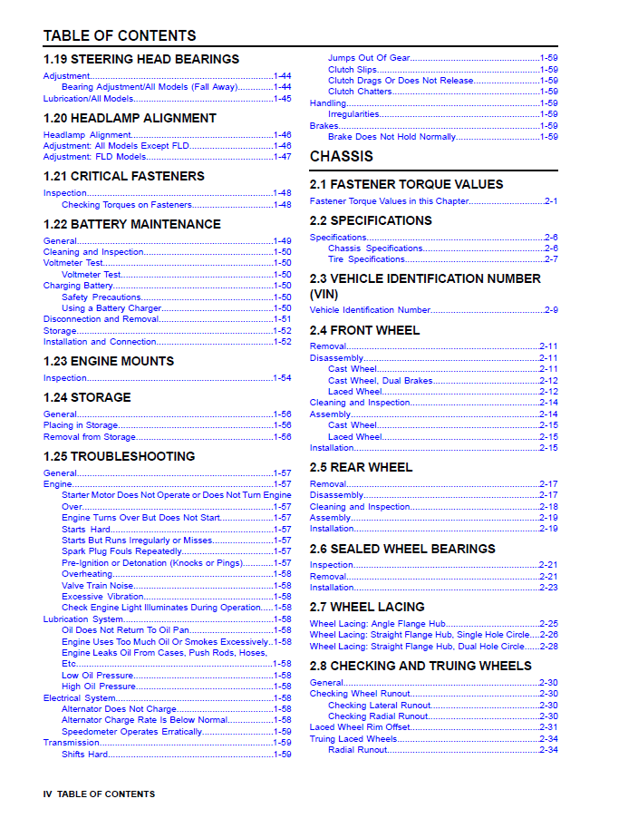 Harley Davidson 2012 Dyna Models Service Manual & Electrical Diagnostic Manual