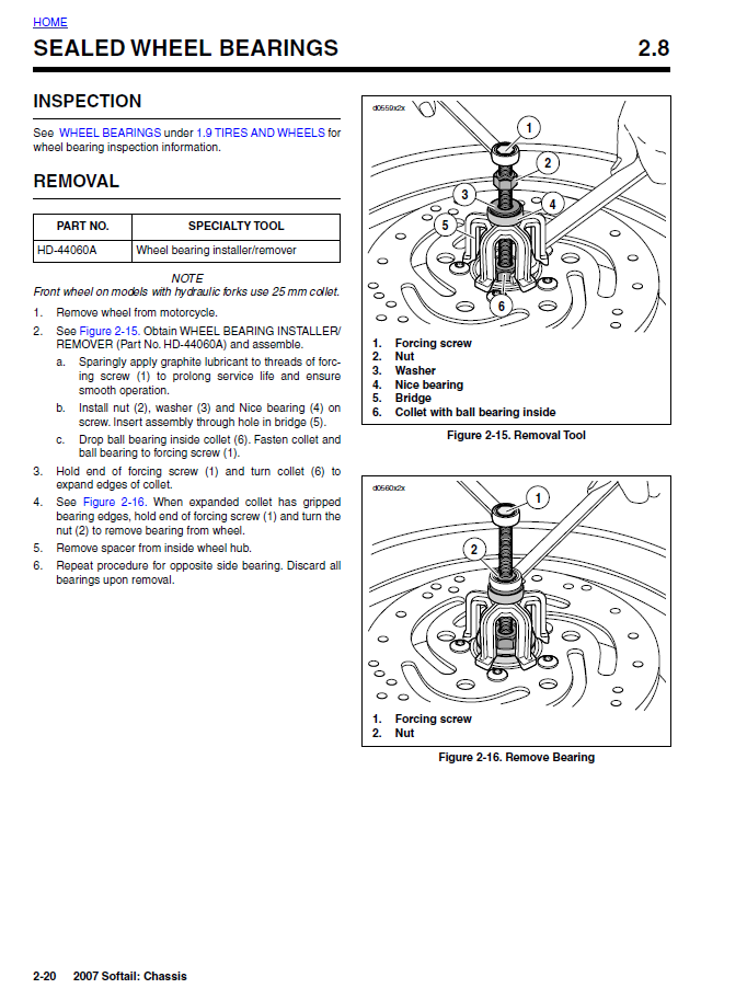 Harley Davidson 2007 Softail Models Service & Electrical Diagnostic Manual