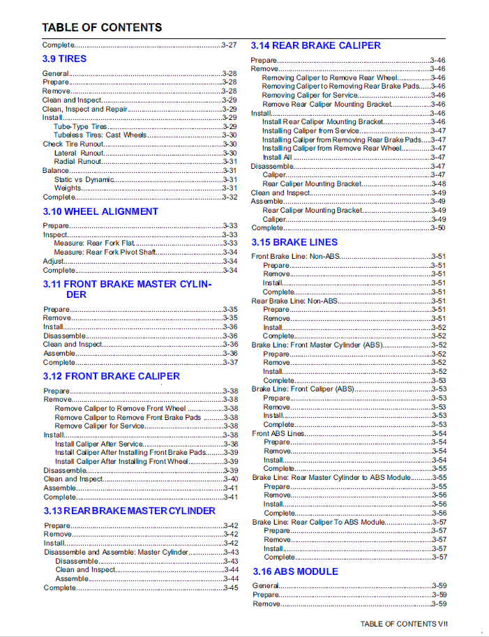 Harley Davidson 2018 Softail Models Service & Electrical Diagnostic Manual