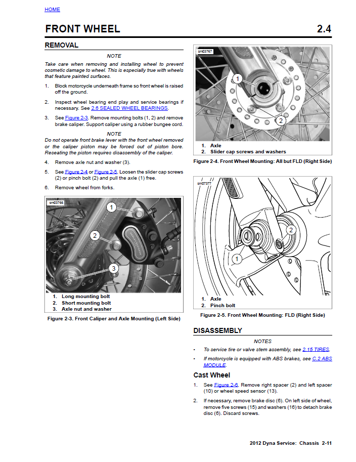 Harley Davidson 2012 Dyna Models Service Manual & Electrical Diagnostic Manual