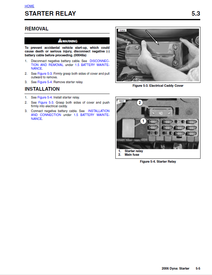 Harley Davidson 2006 Dyna Models Service Manual & Electrical Diagnostic Manual