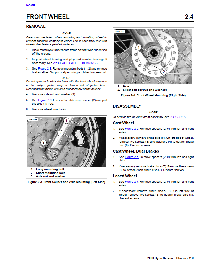Harley Davidson 2009 Dyna Models Service Manual & Electrical Diagnostic Manual