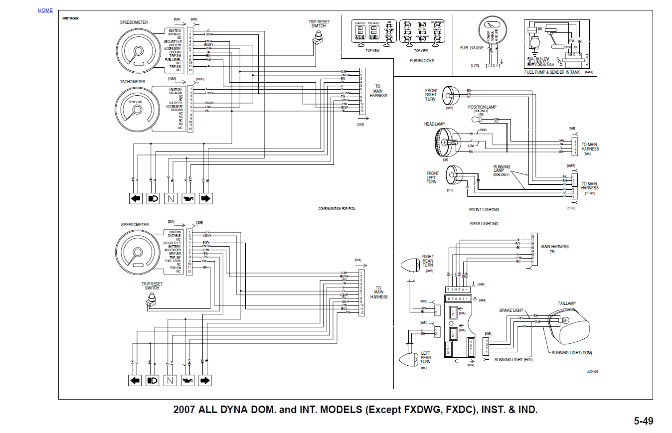 Harley Davidson 2007 Dyna Models Service Manual & Electrical Diagnostic Manual