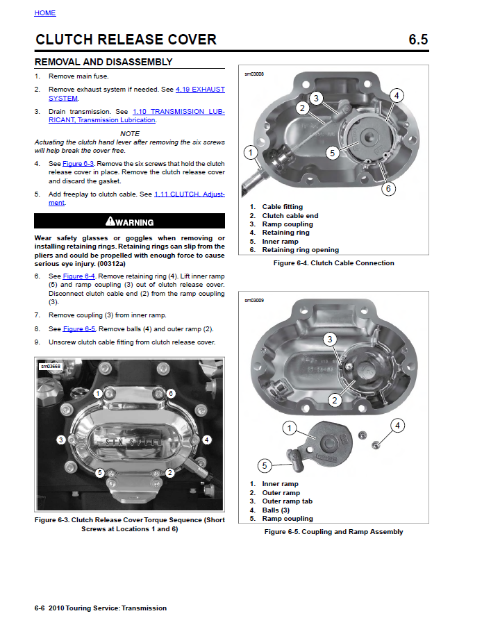 Harley Davidson 2010 Touring Models Service & Electrical Diagnostic Manual