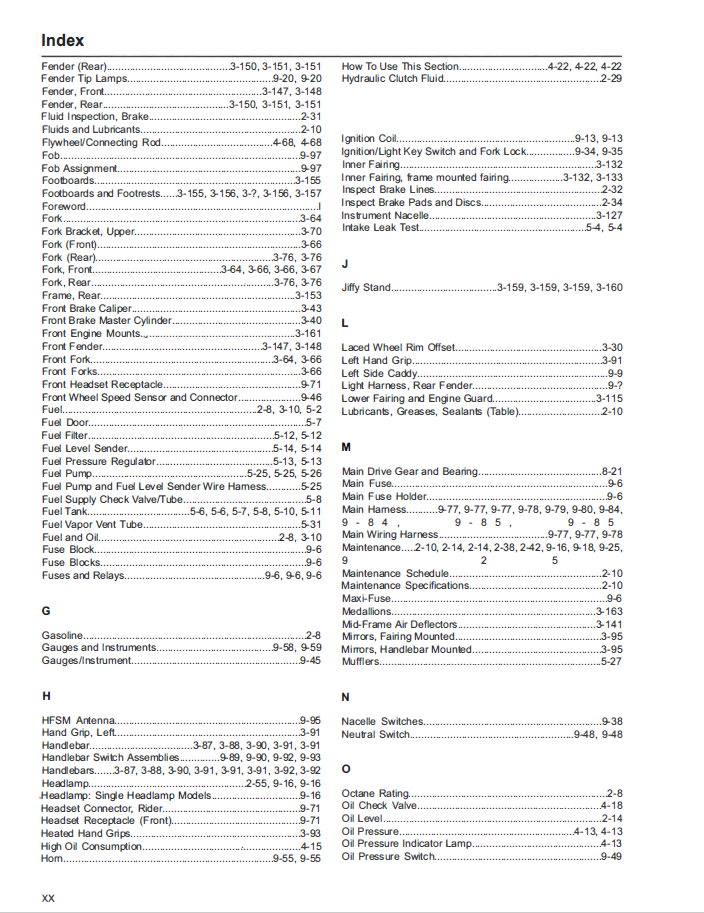 Harley Davidson 2018 Touring Models Service & Electrical Diagnostic Manual