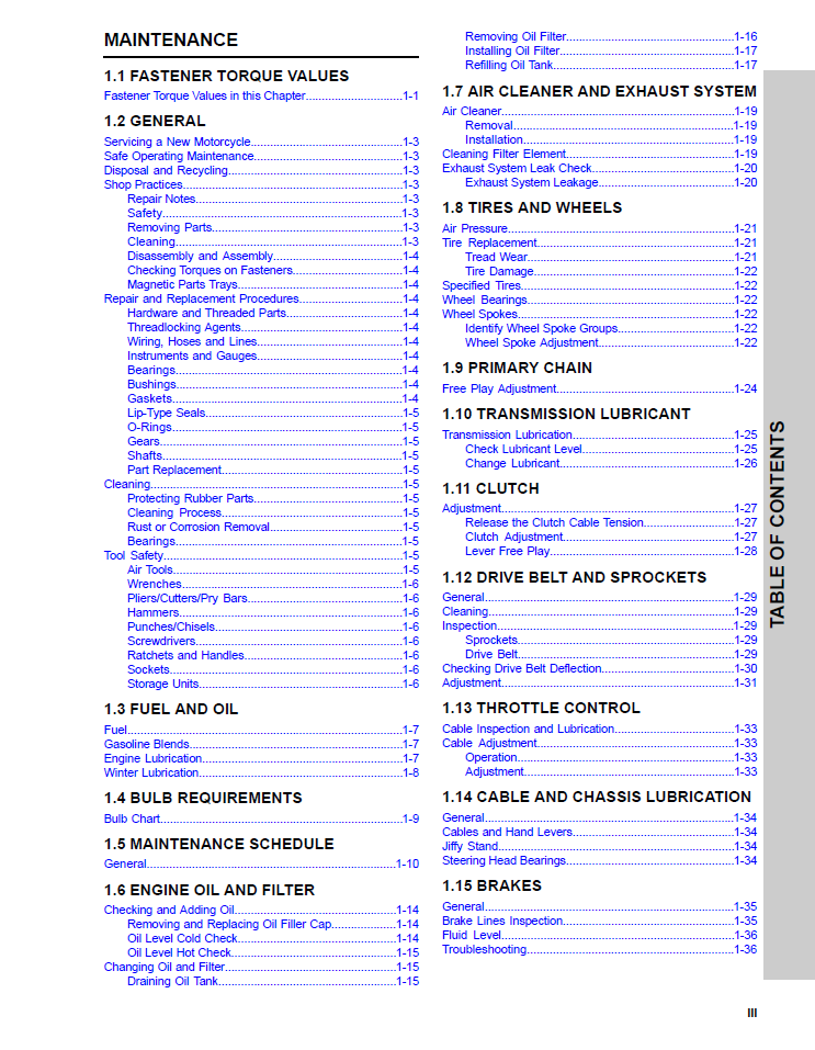 Harley Davidson 2014 Sportster Models Service & Electrical Diagnostic Manual