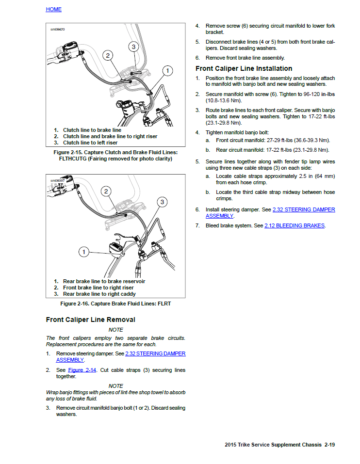 Harley Davidson 2015 Trike Models Service & Electrical Diagnostic Manual