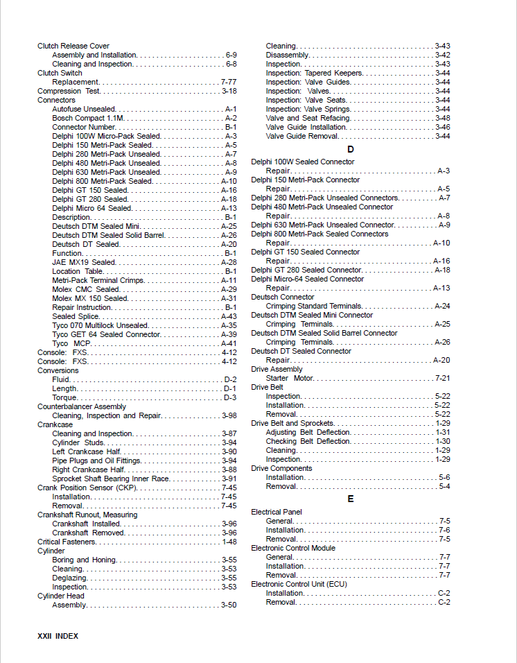 Harley Davidson 2012 Softail Models Service & Electrical Diagnostic Manual