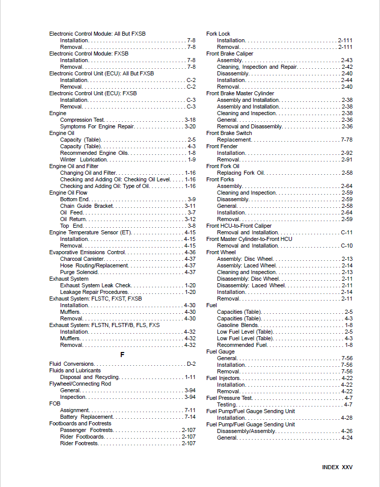 Harley Davidson 2013 Softail Models Service & Electrical Diagnostic Manual