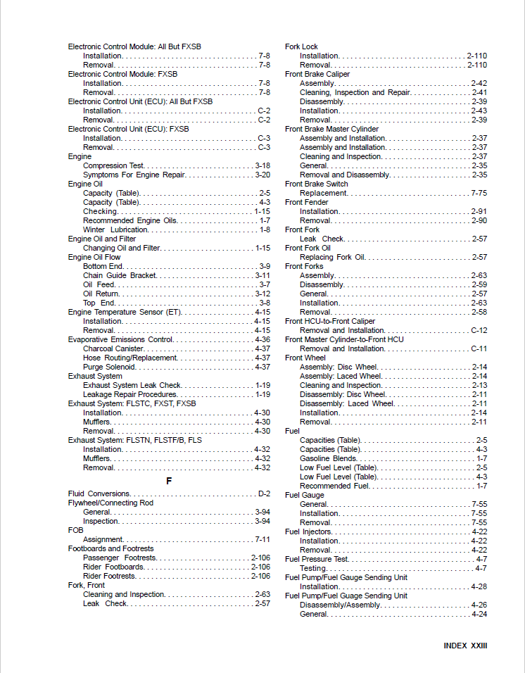 Harley Davidson 2014 Softail Models Service & Electrical Diagnostic Manual