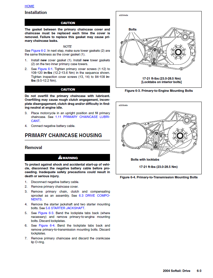 Harley Davidson 2004 Softail Models Service & Electrical Diagnostic Manual