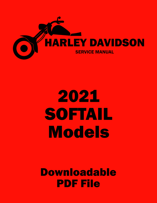 Harley Davidson 2021 Softail Models Service Manual