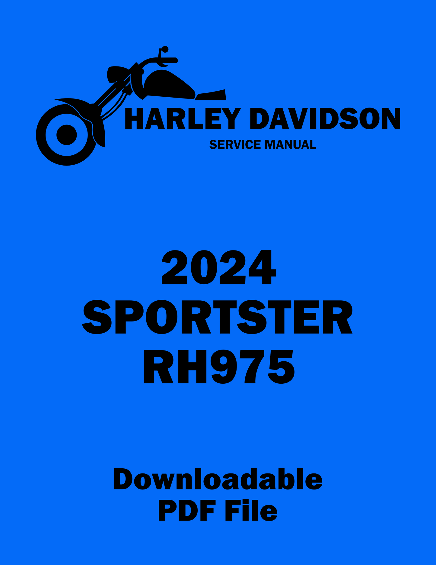 Harley Davidson 2024 Sportster RH975 Service Manual