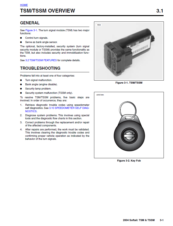 Harley Davidson 2004 Softail Models Service & Electrical Diagnostic Manual