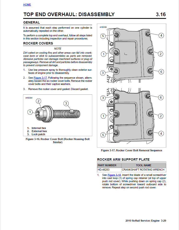 Harley Davidson 2010 Softail Models Service & Electrical Diagnostic Manual