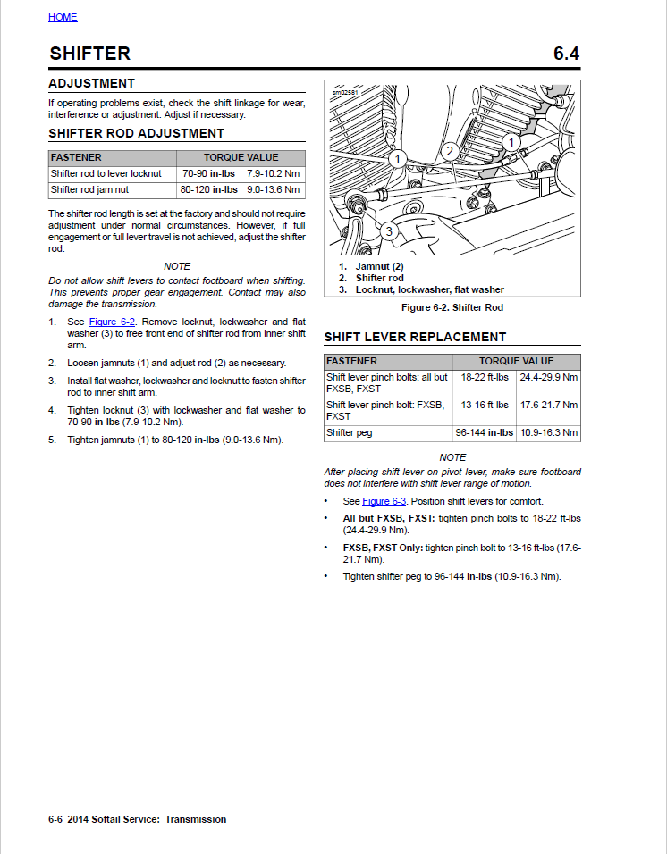 Harley Davidson 2014 Softail Models Service & Electrical Diagnostic Manual