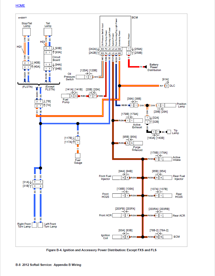 Harley Davidson 2012 Softail Models Service & Electrical Diagnostic Manual