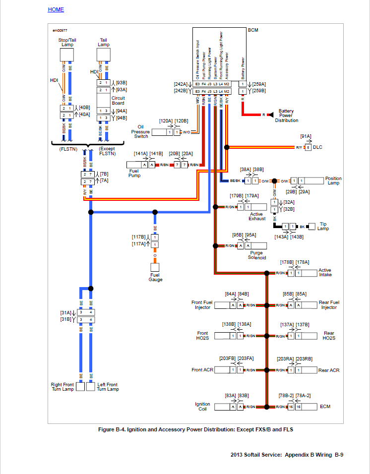 Harley Davidson 2013 Softail Models Service & Electrical Diagnostic Manual