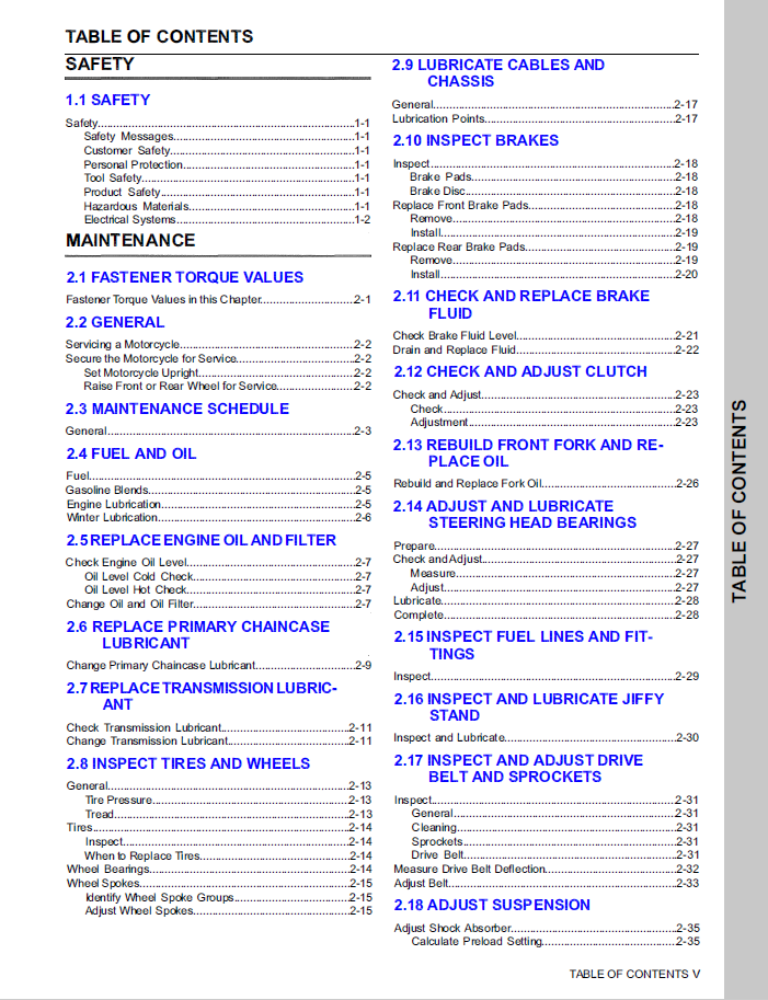 Harley Davidson 2018 Softail Models Service & Electrical Diagnostic Manual